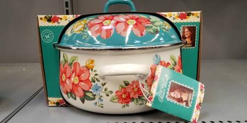 The Pioneer Woman 4-Quart Dutch Oven w/ Lid Only $19.72 (Regularly $50) at Walmart + More