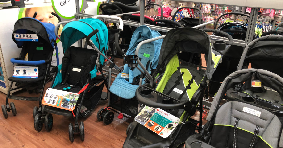 strollers in walmart