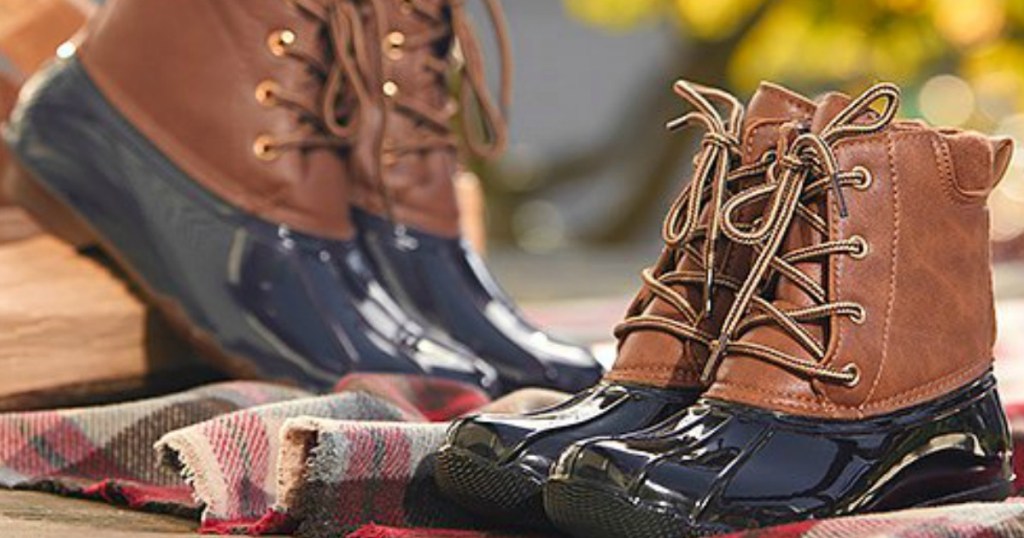 Women's duck boots