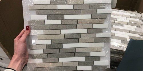 Rare Savings on Peel & Stick Backsplash Tiles at Home Depot (No Grout or Glue Needed)