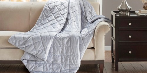 80% Off Beautyrest Deluxe Quilted Weighted Blankets at Macy’s