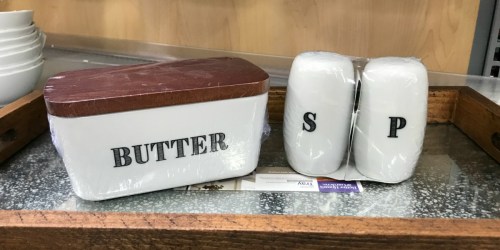 Better Homes & Gardens Porcelain Butter Dish Only $5.98 at Walmart + More