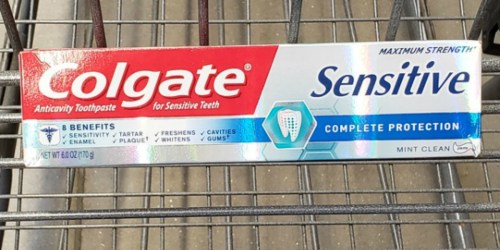 New $1/1 Colgate Sensitive or Enamel Health Toothpaste Coupon