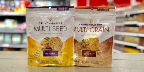 Crunchmaster Crackers Only 50¢ After Cash Back at Target