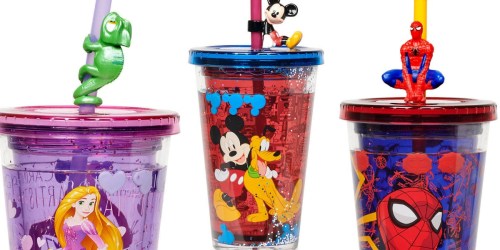 Disney Double-Walled Tumblers w/ Straws Just $3.74 (Regularly $9)