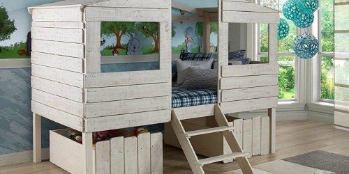 Up to 45% Off Donco Kids Tree House Loft Bunk Beds + More