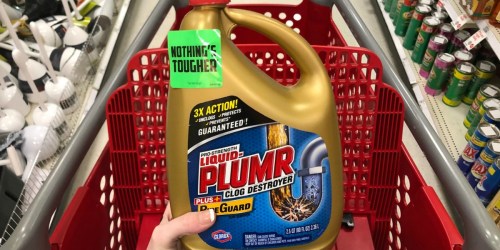 New Liquid Plumr Printable Coupon + Target Deal Idea