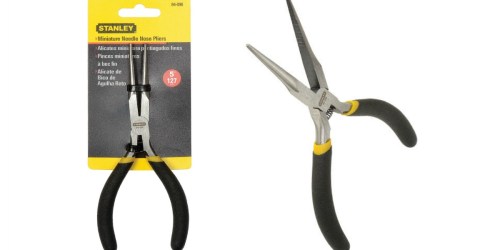 Stanley 5-Inch Needle Nose Pliers Only $3.91