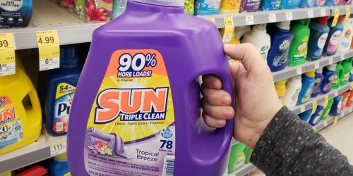 HUGE Sun Laundry Detergent 117 Ounce Only $2.75 at Walgreens