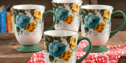 The Pioneer Woman 4-Piece Mugs Sets Only $9.99 at Walmart.online