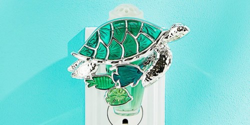 Free Bath & Body Works Wallflower Plug-In Refill w/ Turtle Wallflower Nightlight Purchase