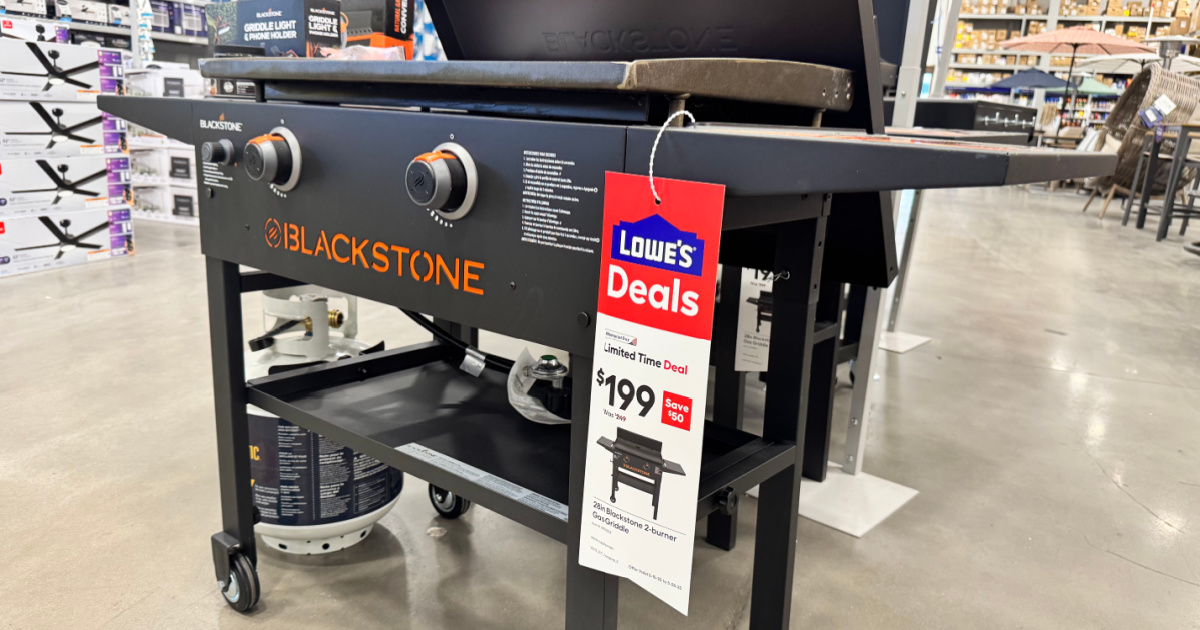 Up to 40% Off Lowe’s Grills, Griddles, & Smokers + Free Delivery (Father’s Day Gift Idea)