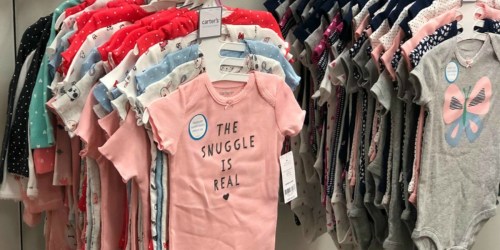 TEN Carter’s Bodysuits Only $14.38 on Kohl’s | Just $1.44 Each