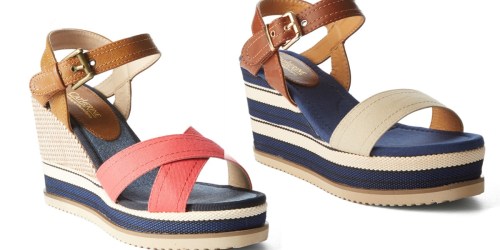 Catherine Malandrino Wedge Sandals Only $14.99 (Regularly $80)