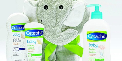 Cetaphil Baby Bath Time Gift Set w/ Towel Only $14 Shipped at Amazon