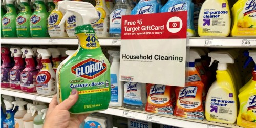 $3 Worth of NEW Clorox Coupons + Target Deal Idea