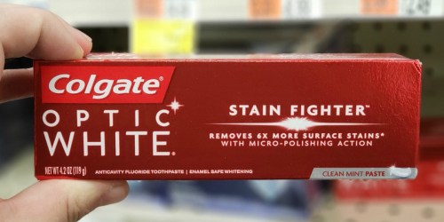 FREE Colgate Optic White Toothpaste at CVS