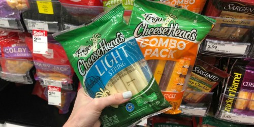 NEW Frigo Coupons = Frigo Cheese Heads onlinebo Pack Only $1.69 at Target (Regularly $3)