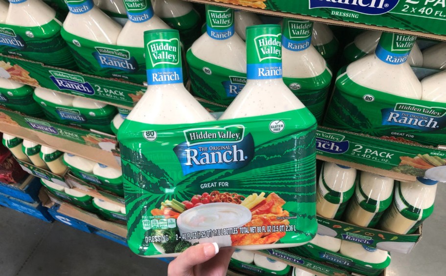 Best Sam’s Club Scan & Go Deals | HUGE Ranch Bottles, Bounty Paper Towels & More on Sale