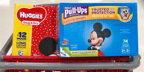 New Huggies & Pull-Ups Coupons = Huge Packs as Low as $16 After Rite Aid Rewards