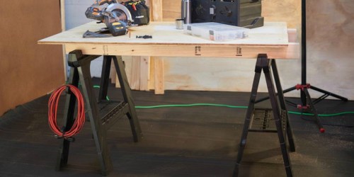 Home Depot: Husky Folding Sawhorse 2-Pack Only $19.88 (Regularly $40)