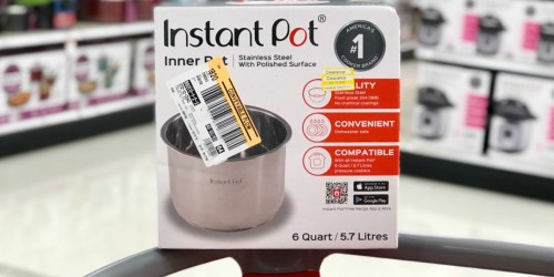 Instant Pot 6-Quart Stainless Steel Inner Pot Possibly Just $14.97 at Target (Regularly $30)