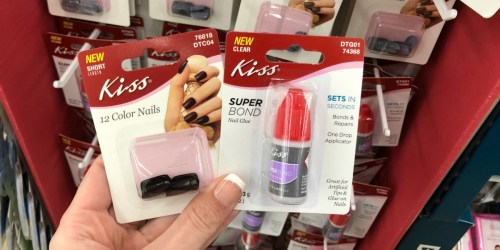 Kiss Artificial Nails & Nail Glue Only $1 Each at Dollar Tree