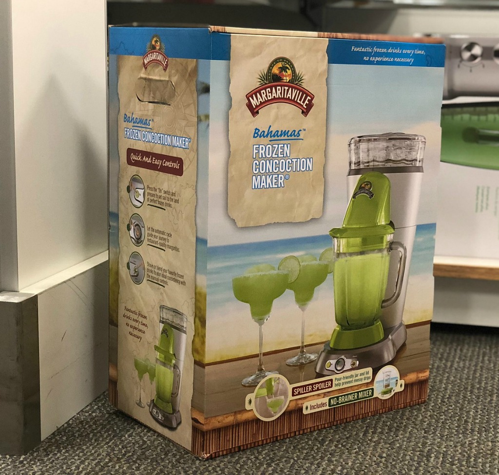 Margaritaville drink maker in box at store