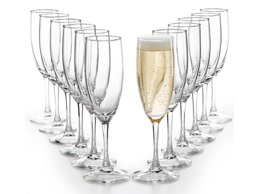 Martha Stewart Essentials 12-Piece Flutes Set