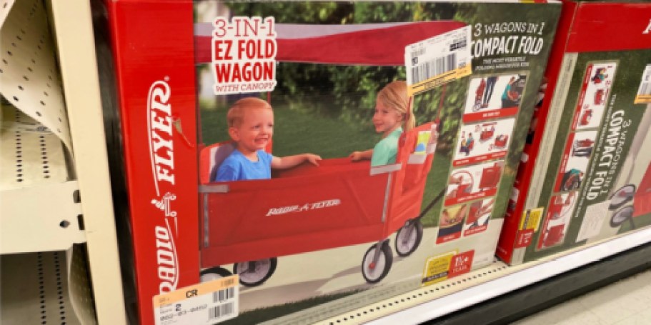 Radio Flyer 3-in-1 EZ Fold Wagon w/ Canopy Just $54.99 Shipped on Target (Reg. $110)