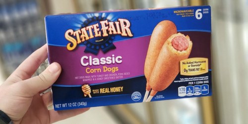 State Fair Corn Dogs Only $1.08 Each After Cash Back at Walgreens (Starting 3/17)