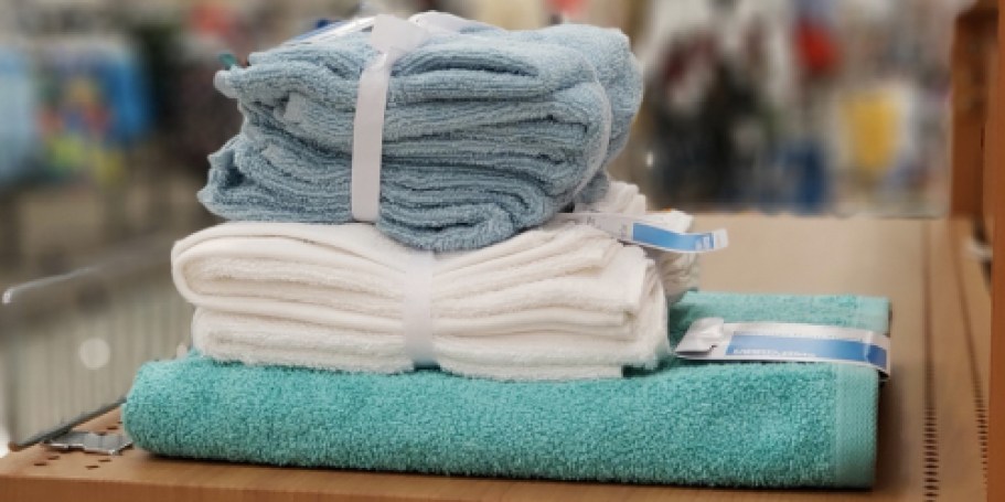 Get 50% Off Target Bath Towels | 4-Piece Set Only $5!