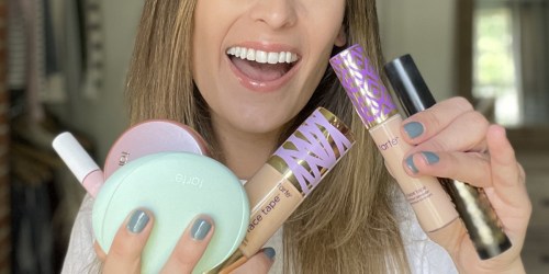 50% Off Tarte 4-Piece Custom Beauty Kits + Free Shipping | Shape Tape, Maracuja Lip Oil, & More!