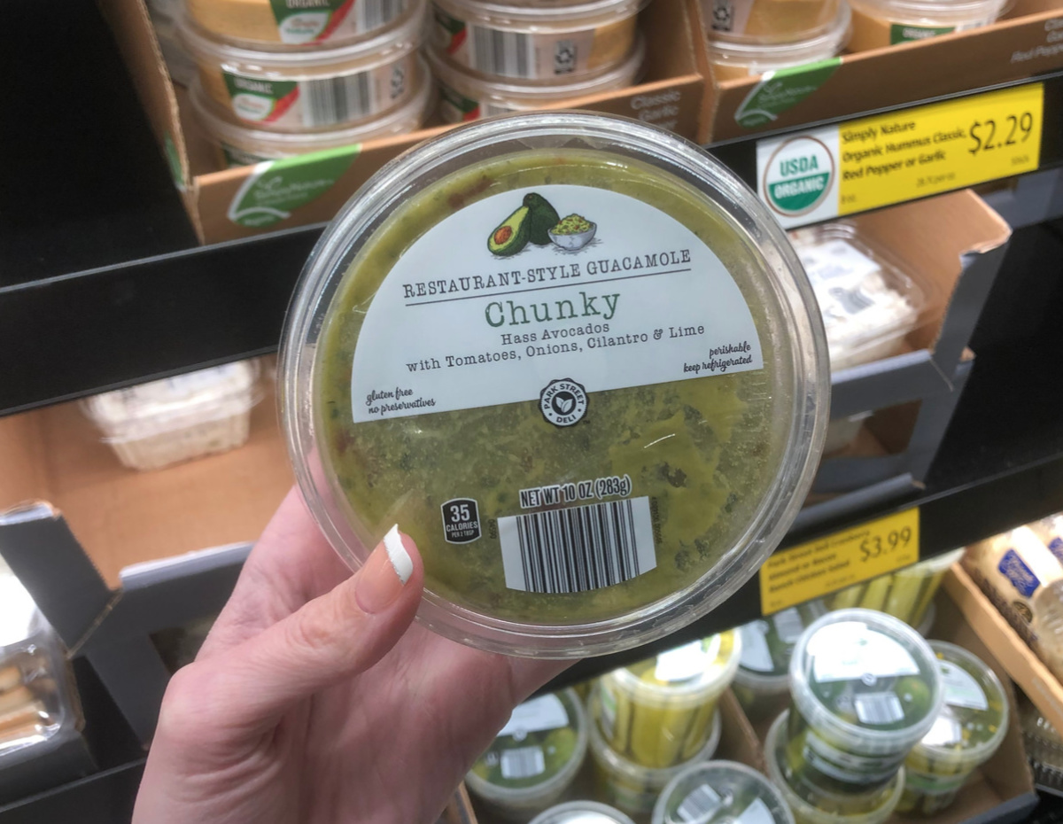 restaurant-style chunky guacamole Aldi