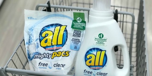 All Laundry Detergent Only $1.88 at Walgreens (In-Store & Online)