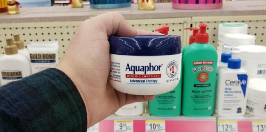 TWO Aquaphor Healing Ointment Jars Only $8.49 on Walgreens.online (Reg. $24)