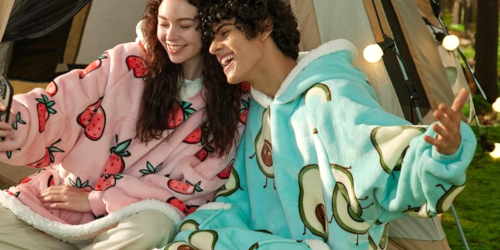 Wearable Blanket Hoodies Only $9.99 Each on Amazon (Just Buy Two)