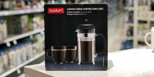 Target.online: Bodum Brazil 8-Cup French Press AND Two Mugs Only $9.99