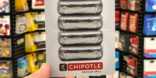 $15 Chipotle eGift Card Only $10