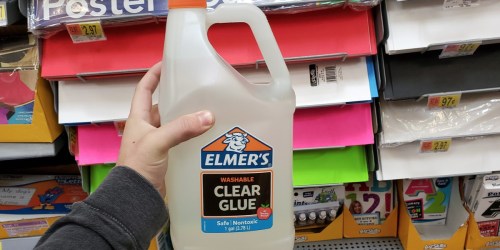 Elmer’s Clear Washable Glue 1-Gallon Possibly Only $9 at Walmart (Regularly $20)