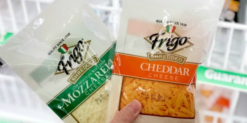 New Frigo Cheese Coupons = Shredded Cheese Just 45¢ at Dollar Tree