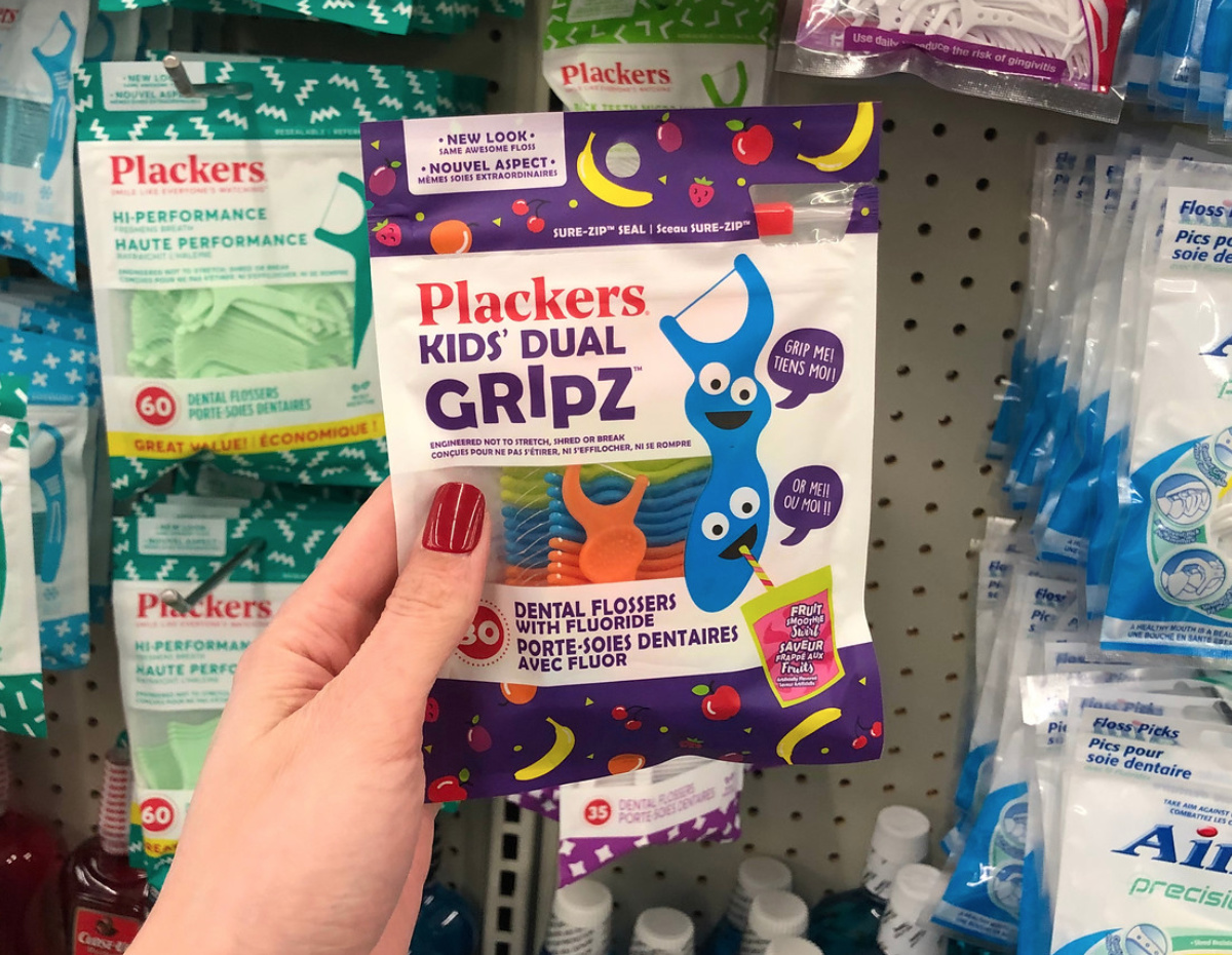 dental floss for kids at Dollar Tree