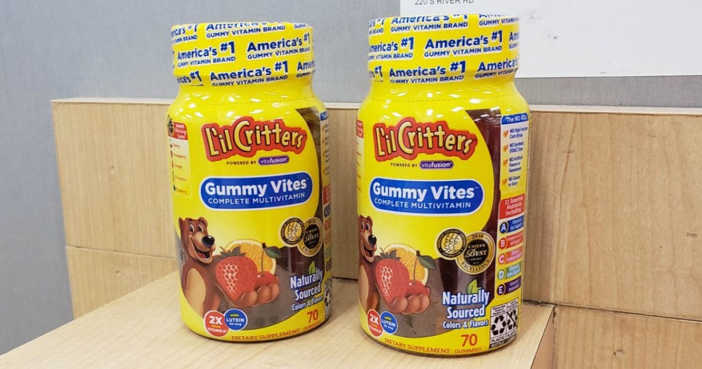 lil critters gummy vites on store shelf