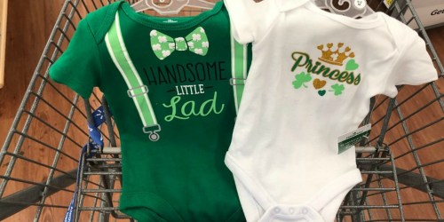 St. Patrick’s Day Bodysuits Only $2.96 at Walmart + More