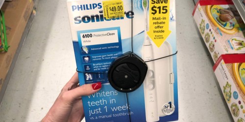 Philips Sonicare ProtectiveClean Electric Toothbrush Possibly Only $34 After Rebate at Walmart (Regularly $110)