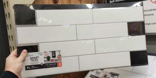 Up to 50% Off Peel & Stick Wall Tiles at Home Depot