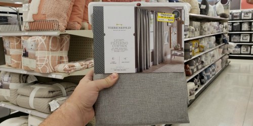 Up to 70% Off Curtain Panels & Shower Curtains at Target