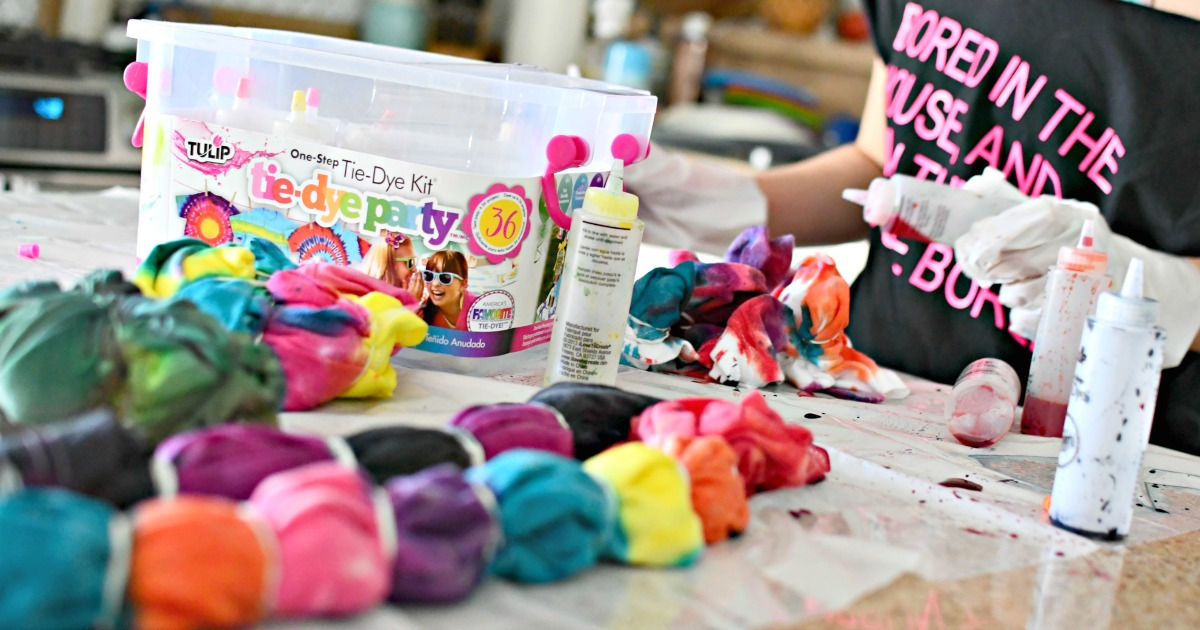 Tulip Tie Dye Party Kit Only $14.99 on Amazon (Regularly $33) | 29K 5-Star Reviews!