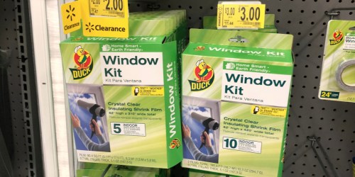 Duck Window Weatherization Kits Possibly as Low as $3 at Walmart (Regularly $17)