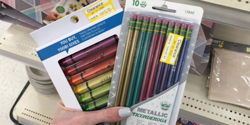 Up to 50% Off Yoobi & Ticonderoga School Supplies at Target